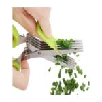 Stainless_Steel_Fruit_Vegetable_5_Blade_Herb_Scissors_-_Green_1.jpg